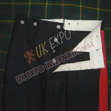 Civil War Black Men Classic Red Stripe Trouser