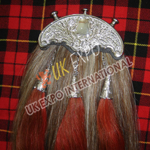 Horse Hair Full Dress Thistle Sporran