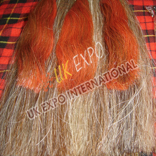 Horse Hair Full Dress Thistle Sporran