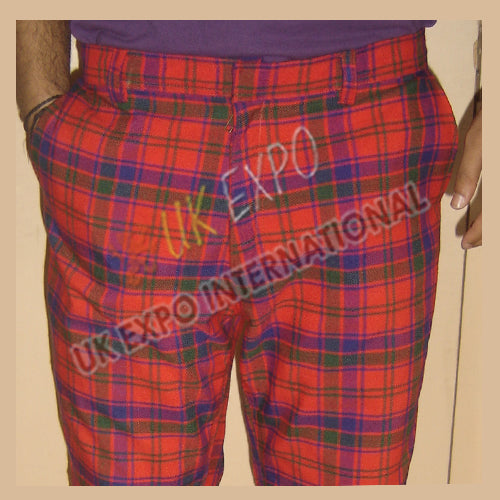 Robertson Red Tartan Trouser