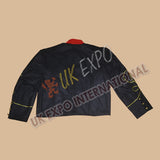 Piped Officers Double Breasted Shell Jacket