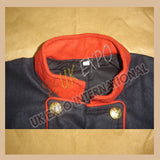 Piped Officers Double Breasted Shell Jacket