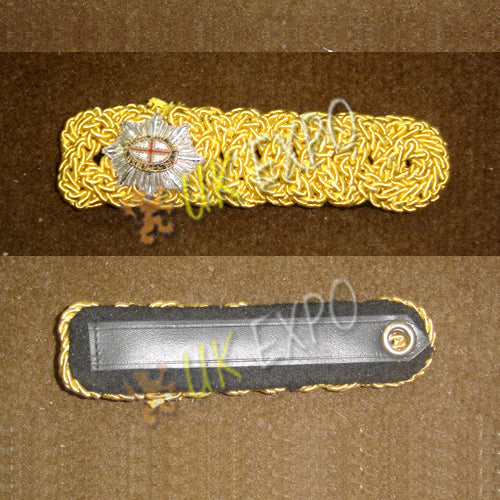 Golden Zeek Shoulder Epaulette with Badge