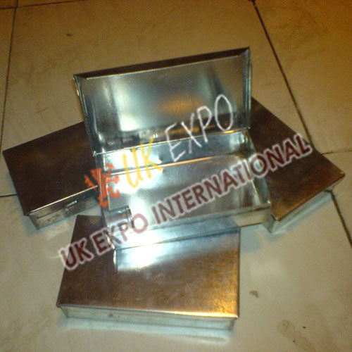 Civil War Tin Box Candle Holder