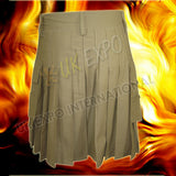 Classic Scottish Khaki Utility Kilt