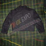 Civil War Men Navy Blue Wool Shell Jacket