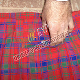 Modern Scottish Robertson Tartan Kilt