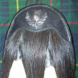 Black Horse Hair Thistle Full Dress Sporran