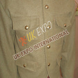 German Officer Khaki Gabardine Tunic