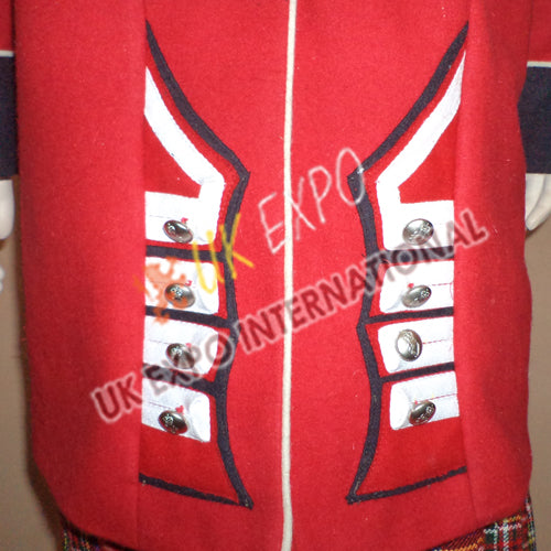 British Royal Corps Red Tunic Jacket