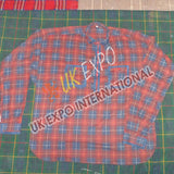 Men Trendy Check Muslin Shirt