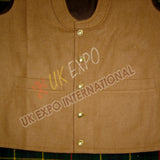 18th Civilian Shawl Notched Collar Vest