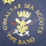 Custom Gibraltar Scouts Pipe Band Banner