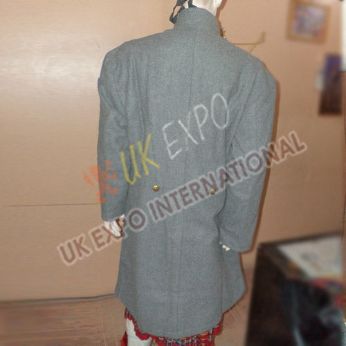 Civil War Plain Grey Frock Coat