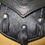 Goat Skin Fur Grain Leather Smart Sporran