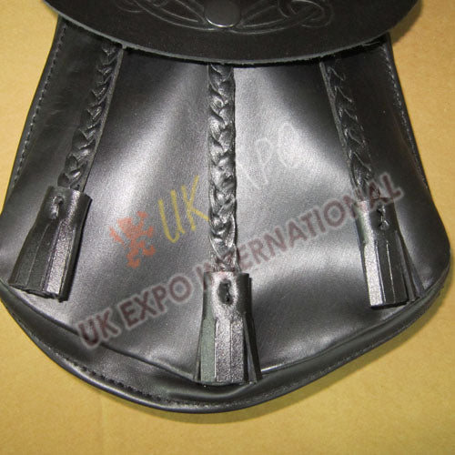 Handmade Knot Leather Smart Sporran