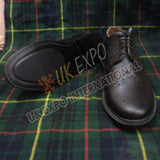 Real Leather Upper Shoes With PVC Rubber Sole