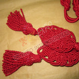 Red Silk Shako Hat Cord