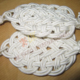 White Silk Military Shako Hat Cord