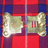 18th Century Tie Neck Brass Buckle