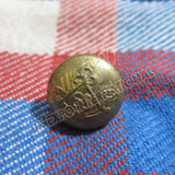 68th Bugle Button Dhull Finish