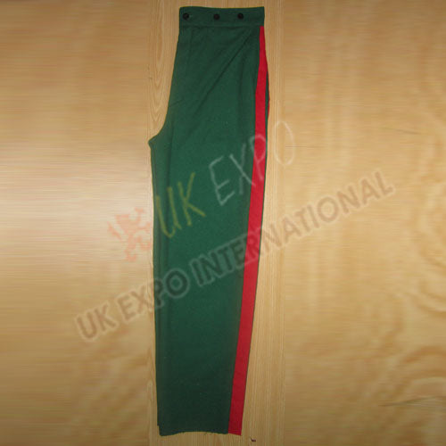 Civil War Green Red Stripe Trouser