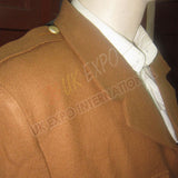 Highland Khaki Wool Serge Barathea British Tunic