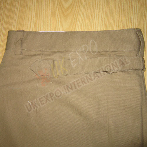 Khaki Wool Serge Brathea Grenadier Trousers