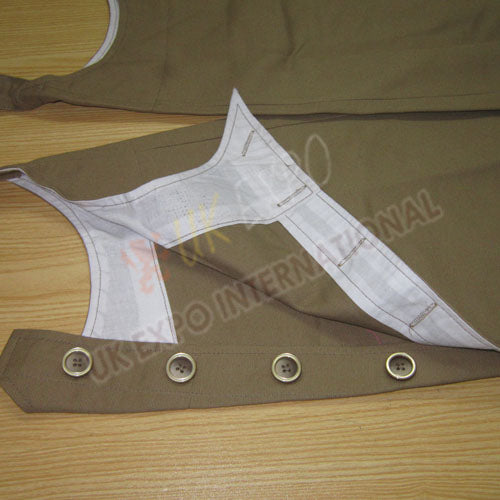Khaki Wool Serge Brathea Grenadier Trousers