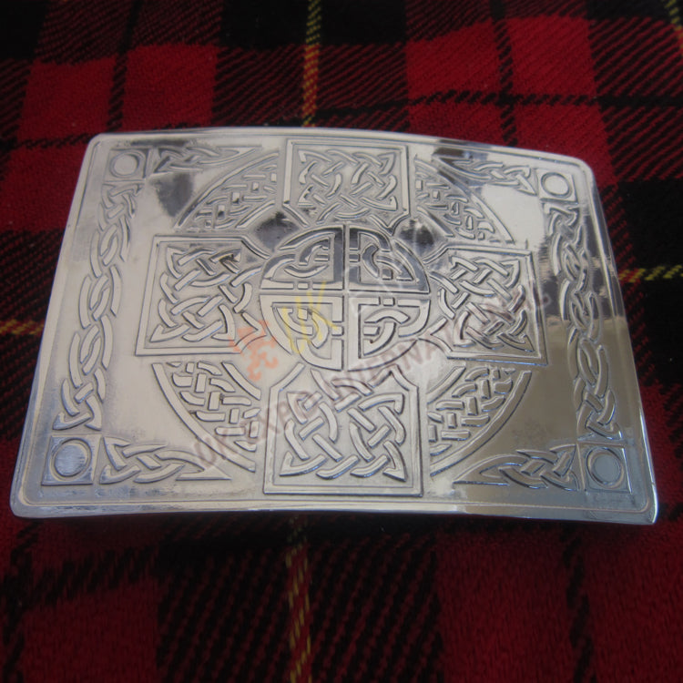 Celtic Buckle Chrome Finish