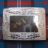 Scottish Flower Buckle Mirror Finish
