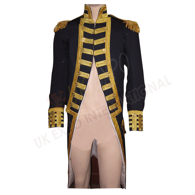 Lord Nelson Wax Effigy Gold Braid Anchor Coat