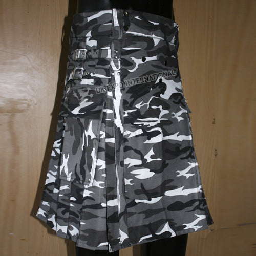 Tactical Duty Urban Camouflage Commando Kilt