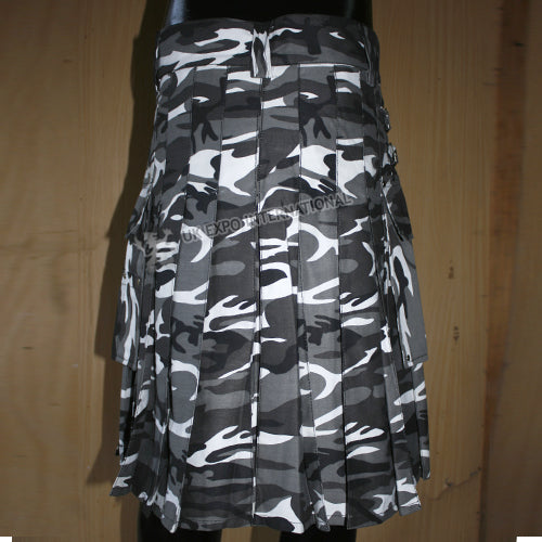 Tactical Duty Urban Camouflage Commando Kilt
