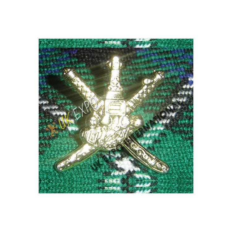 Gold Finish Die Struck Badge