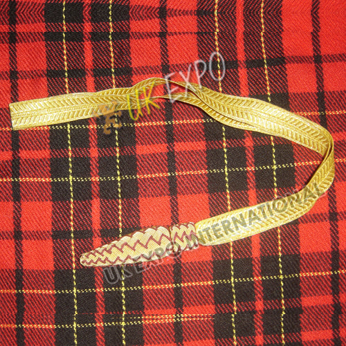Dress Crimson Gold Sword Knot