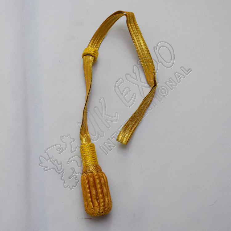 Premium Gold Braided Sword Knot