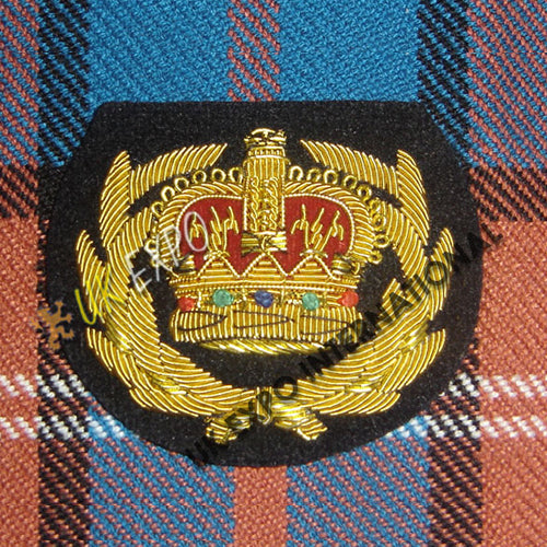 Crown Bullion Wire Blazer Badge