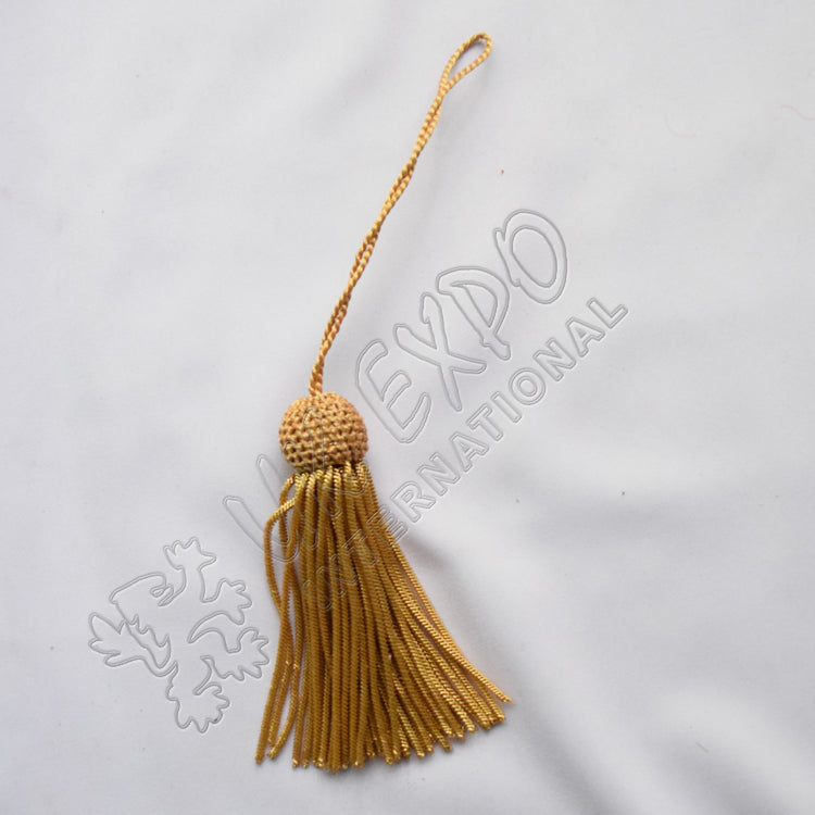 Gold Bullion Long Gold Fringes Tassels