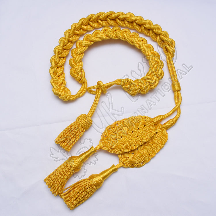 Gold Meyer Military Ceremonial  Shako Hat Cord