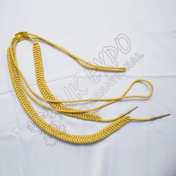 Gold Myer Silk Shoulder Cord