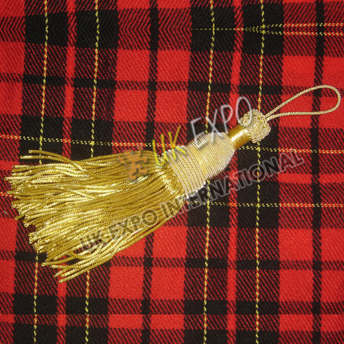 Golden Dress Cord Tassels
