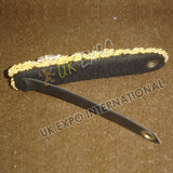 Golden Zeek Shoulder Epaulette with Badge