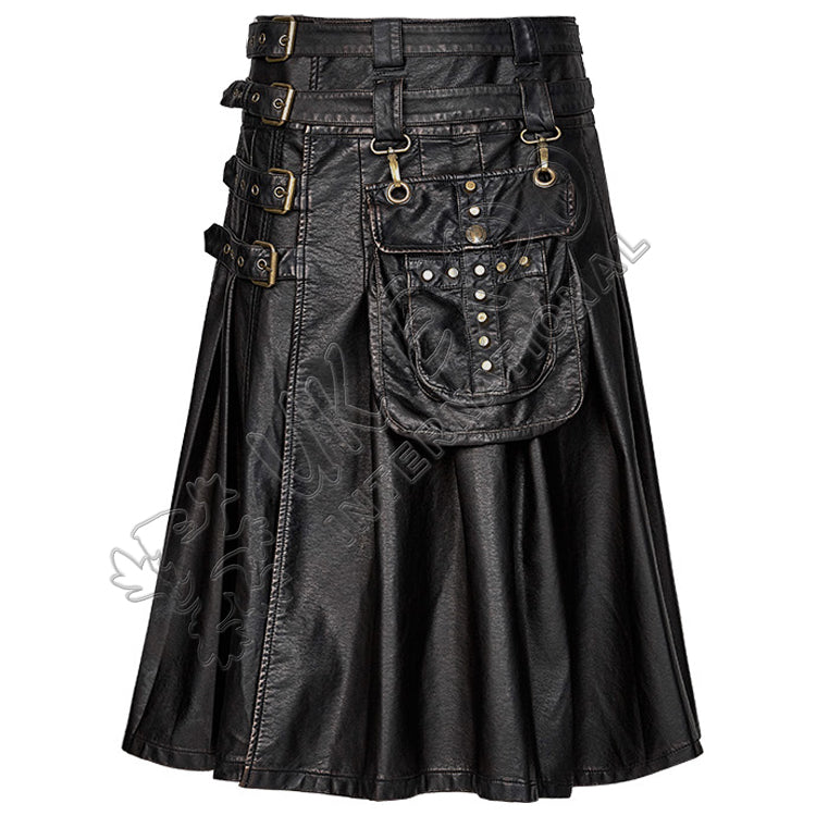 Layers Texture Dress Richer Utility Kilt