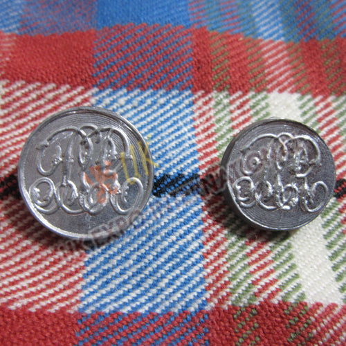 GR Pewter 18mm 22mm Button