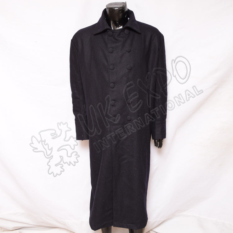 Civil War Double Breasted Black Color Greatcoat