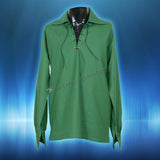 Traditional Highland Style Green Jacobite Shirt