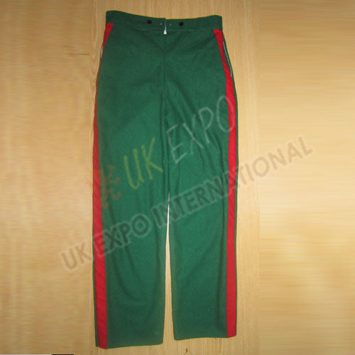 Civil War Green Red Stripe Trouser