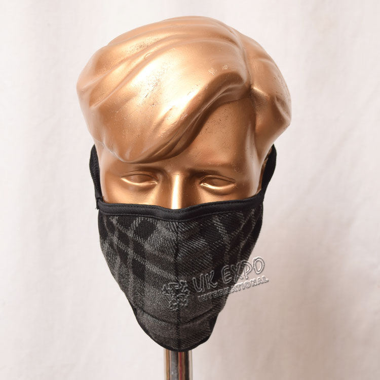 Grey Watch Tartan Scottish Style Mask