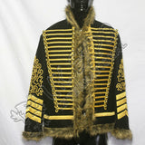 Black Hendrix Jimi Golden Braid Military Jacket